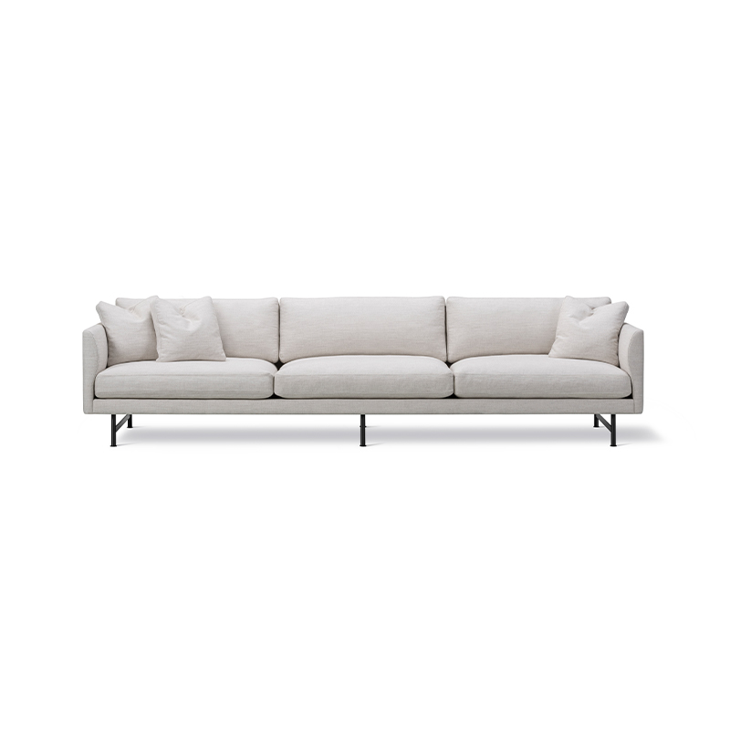 Fredericia Calmo Three Seater Sofa 95 by Hugo Passos Olson and Baker - Designer & Contemporary Sofas, Furniture - Olson and Baker showcases original designs from authentic, designer brands. Buy contemporary furniture, lighting, storage, sofas & chairs at Olson + Baker.