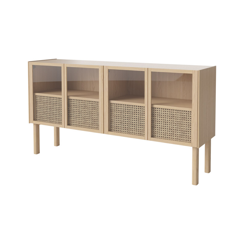 Cana Rattan Sideboard by Olson and Baker - Designer & Contemporary Sofas, Furniture - Olson and Baker showcases original designs from authentic, designer brands. Buy contemporary furniture, lighting, storage, sofas & chairs at Olson + Baker.
