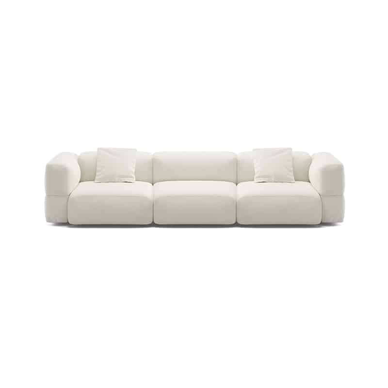 Viccarbe Savina Sofa Three Seater by Victor Carrasco Olson and Baker - Designer & Contemporary Sofas, Furniture - Olson and Baker showcases original designs from authentic, designer brands. Buy contemporary furniture, lighting, storage, sofas & chairs at Olson + Baker.