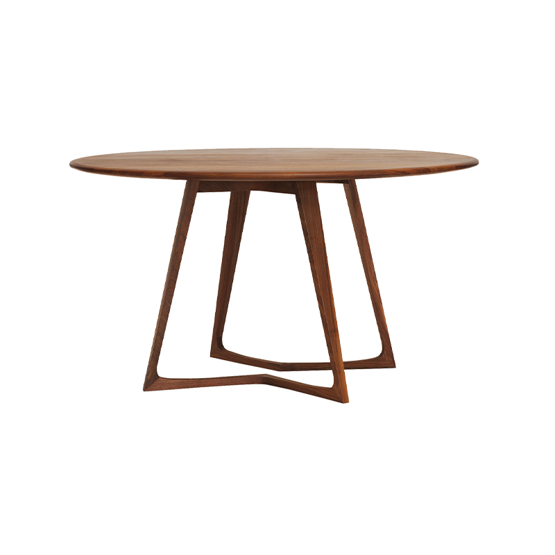 Twist Round Dining Table by Olson and Baker - Designer & Contemporary Sofas, Furniture - Olson and Baker showcases original designs from authentic, designer brands. Buy contemporary furniture, lighting, storage, sofas & chairs at Olson + Baker.