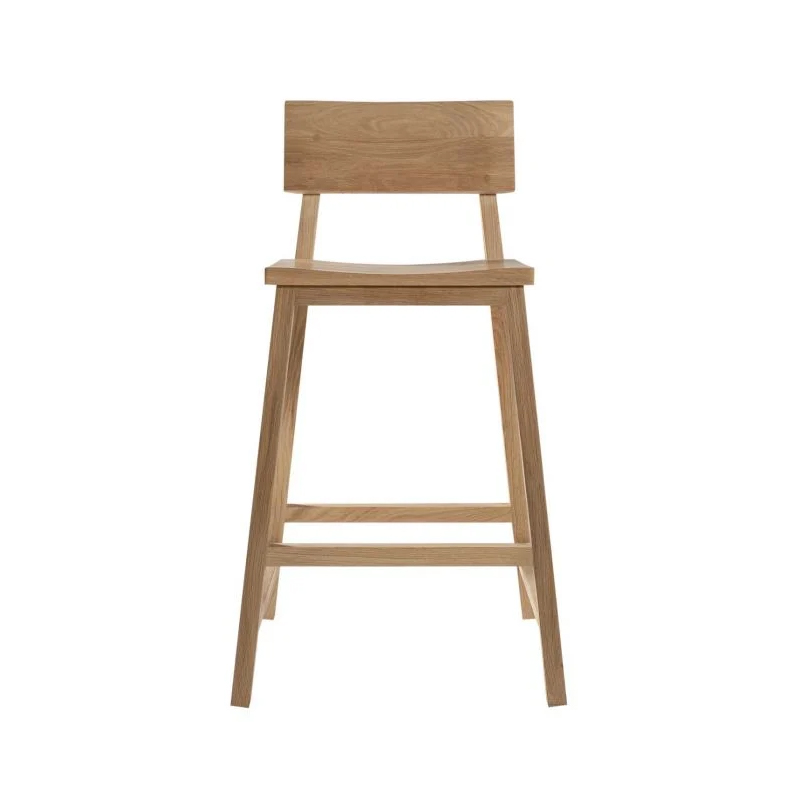 Ethnicraft N3 Kitchen Counter Stool by Nathan Yong Olson and Baker - Designer & Contemporary Sofas, Furniture - Olson and Baker showcases original designs from authentic, designer brands. Buy contemporary furniture, lighting, storage, sofas & chairs at Olson + Baker.