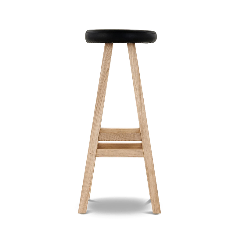 Case Furniture Oki Nami Bar Stool by Nazanin Kamali Olson and Baker - Designer & Contemporary Sofas, Furniture - Olson and Baker showcases original designs from authentic, designer brands. Buy contemporary furniture, lighting, storage, sofas & chairs at Olson + Baker.