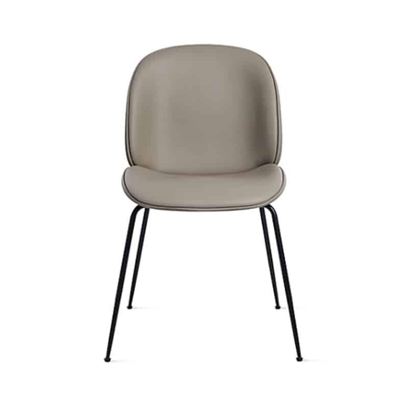 Gubi Beetle Chair Fully Upholstered Conic Base by GamFratesi Olson and Baker - Designer & Contemporary Sofas, Furniture - Olson and Baker showcases original designs from authentic, designer brands. Buy contemporary furniture, lighting, storage, sofas & chairs at Olson + Baker.