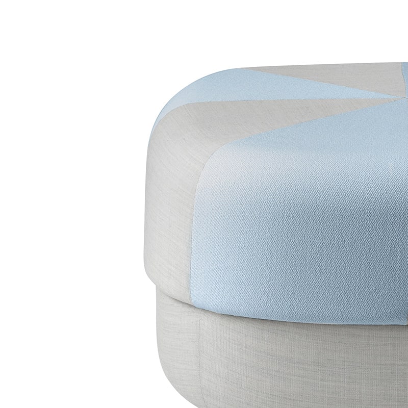Normann Copenhagen - Circus Pouf - Detail 01 Olson and Baker - Designer & Contemporary Sofas, Furniture - Olson and Baker showcases original designs from authentic, designer brands. Buy contemporary furniture, lighting, storage, sofas & chairs at Olson + Baker.