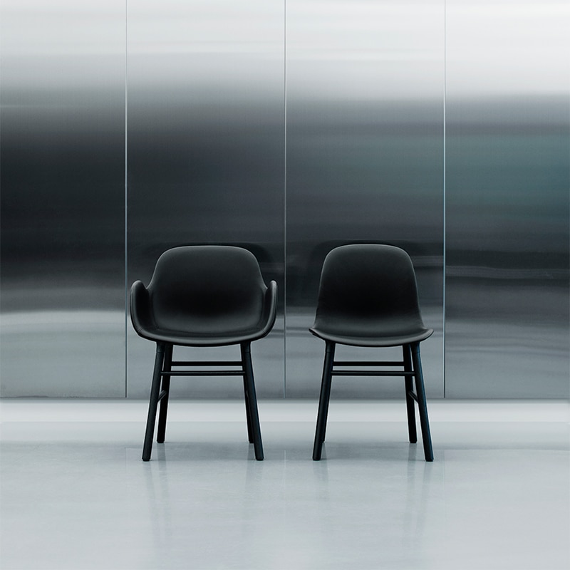 Normann Copenhagen - Form Armchair - Lifestyle image 01 Olson and Baker - Designer & Contemporary Sofas, Furniture - Olson and Baker showcases original designs from authentic, designer brands. Buy contemporary furniture, lighting, storage, sofas & chairs at Olson + Baker.