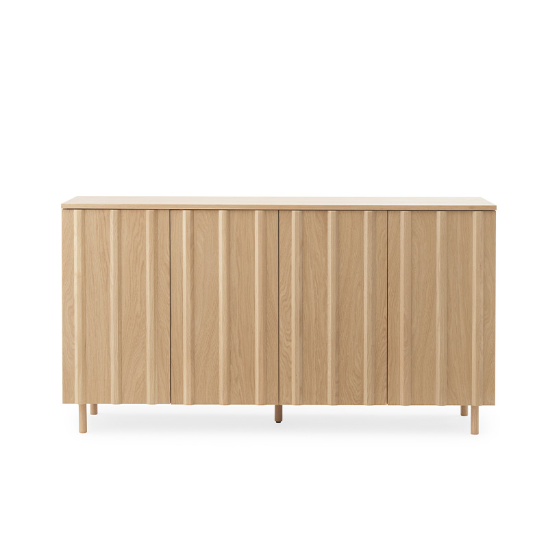 Normann Copenhagen Rib Sideboard by Simon Legald Olson and Baker - Designer & Contemporary Sofas, Furniture - Olson and Baker showcases original designs from authentic, designer brands. Buy contemporary furniture, lighting, storage, sofas & chairs at Olson + Baker.
