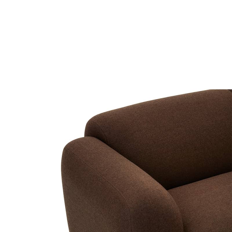 Normann Copenhagen - Swell Armchair - Detail 03 Olson and Baker - Designer & Contemporary Sofas, Furniture - Olson and Baker showcases original designs from authentic, designer brands. Buy contemporary furniture, lighting, storage, sofas & chairs at Olson + Baker.