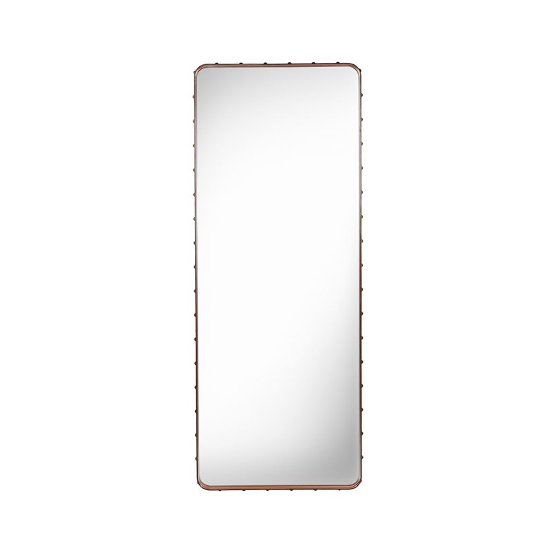Gubi Adnet Rectangular Mirror by Jacques Adnet Olson and Baker - Designer & Contemporary Sofas, Furniture - Olson and Baker showcases original designs from authentic, designer brands. Buy contemporary furniture, lighting, storage, sofas & chairs at Olson + Baker.
