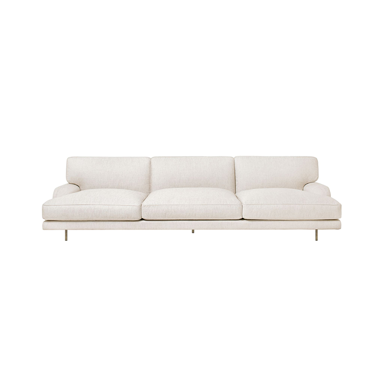 Gubi Flaneur Sofa Three Seater by GamFratesi Olson and Baker - Designer & Contemporary Sofas, Furniture - Olson and Baker showcases original designs from authentic, designer brands. Buy contemporary furniture, lighting, storage, sofas & chairs at Olson + Baker.
