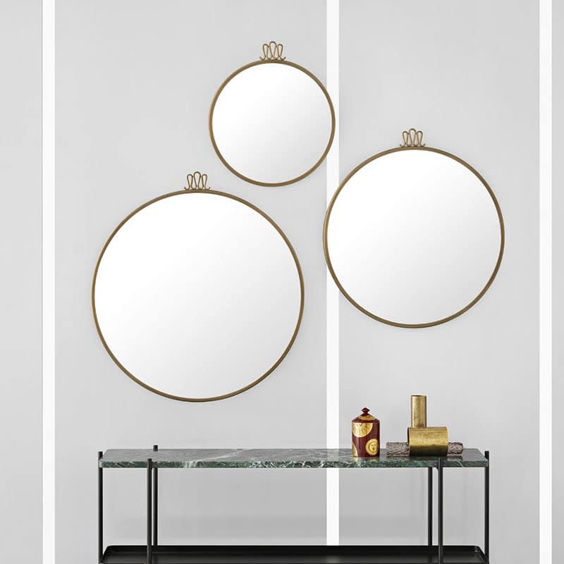 Gubi-Randaccio-O70-Wall-Mirror-by-Gio-Ponti-lifestyle000003 Olson and Baker - Designer & Contemporary Sofas, Furniture - Olson and Baker showcases original designs from authentic, designer brands. Buy contemporary furniture, lighting, storage, sofas & chairs at Olson + Baker.
