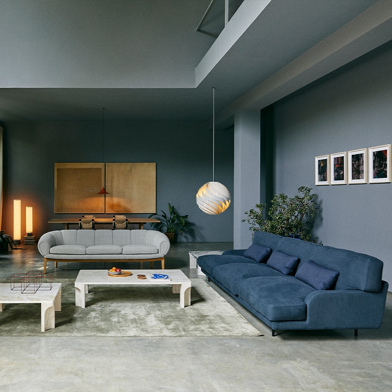 gubi-flaneur-sofa-3-seater-lifestyle-0000002 Olson and Baker - Designer & Contemporary Sofas, Furniture - Olson and Baker showcases original designs from authentic, designer brands. Buy contemporary furniture, lighting, storage, sofas & chairs at Olson + Baker.