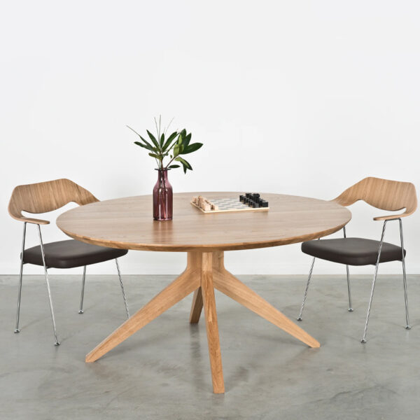 Cross Dining Table Round