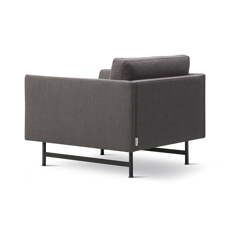Fredericia-Calmo-95-Armchair-Fjord-391-Black-004 Olson and Baker - Designer & Contemporary Sofas, Furniture - Olson and Baker showcases original designs from authentic, designer brands. Buy contemporary furniture, lighting, storage, sofas & chairs at Olson + Baker.