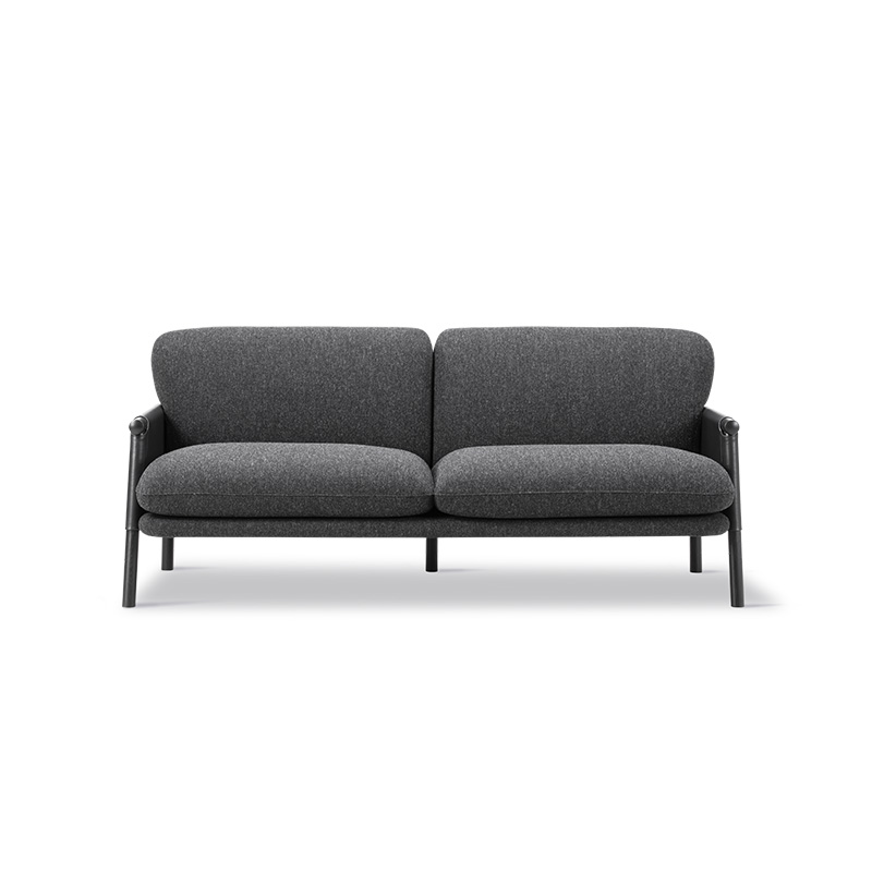 Fredericia Savannah Two Seater Sofa by Monica Forster Olson and Baker - Designer & Contemporary Sofas, Furniture - Olson and Baker showcases original designs from authentic, designer brands. Buy contemporary furniture, lighting, storage, sofas & chairs at Olson + Baker.
