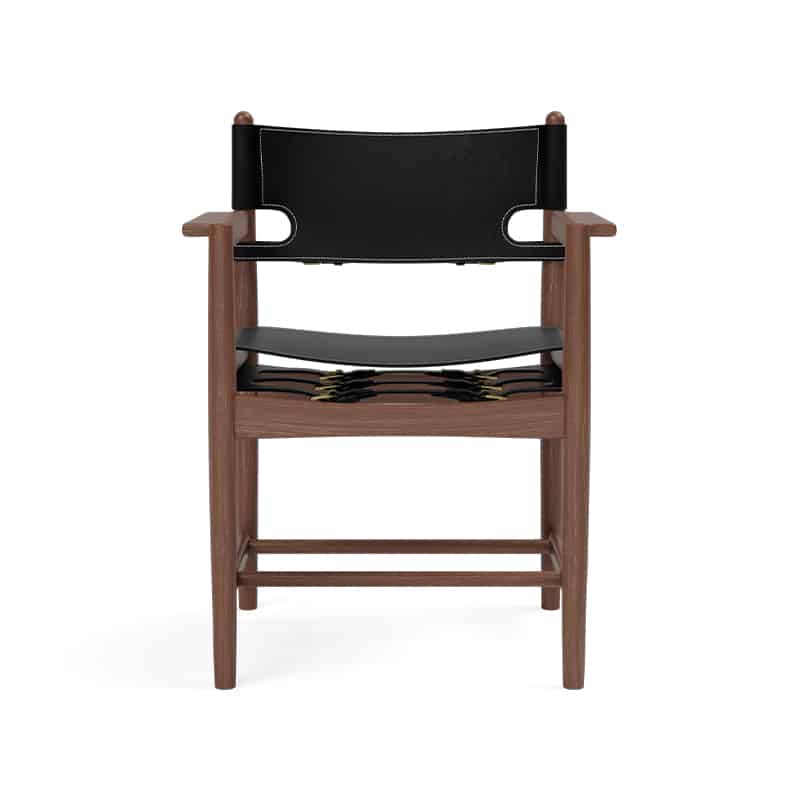 Spanish Dining Chair with Arms by Olson and Baker - Designer & Contemporary Sofas, Furniture - Olson and Baker showcases original designs from authentic, designer brands. Buy contemporary furniture, lighting, storage, sofas & chairs at Olson + Baker.