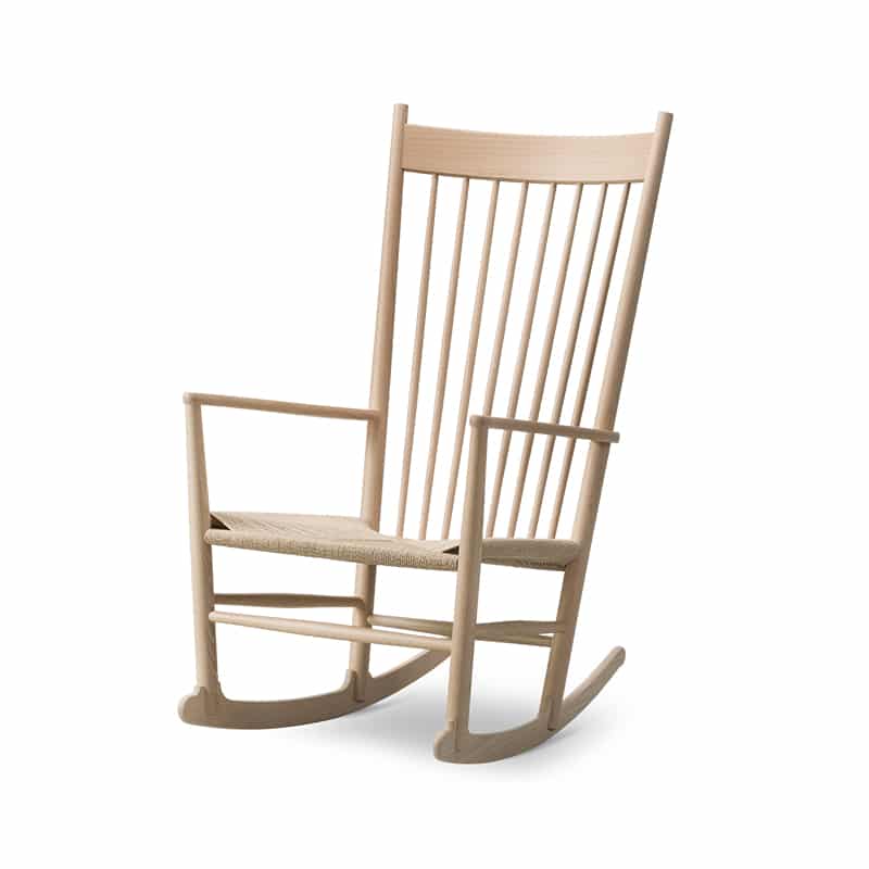 Wegner J16 Rocking Chair by Olson and Baker - Designer & Contemporary Sofas, Furniture - Olson and Baker showcases original designs from authentic, designer brands. Buy contemporary furniture, lighting, storage, sofas & chairs at Olson + Baker.
