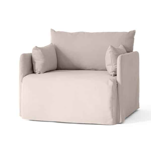 Offset Loose Cover Armchair