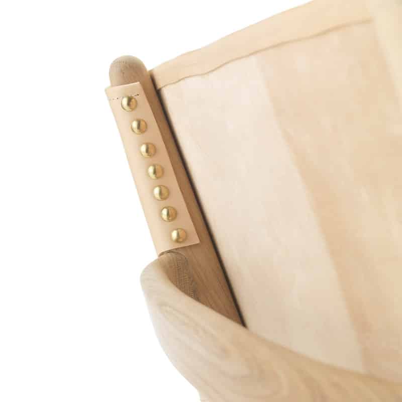 Audo Copenhagen - Saxe Chair - Natural - Detail 02 Olson and Baker - Designer & Contemporary Sofas, Furniture - Olson and Baker showcases original designs from authentic, designer brands. Buy contemporary furniture, lighting, storage, sofas & chairs at Olson + Baker.