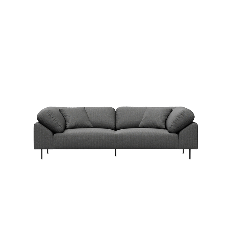 Woud Collar Three Seater Sofa by Meike Harde Olson and Baker - Designer & Contemporary Sofas, Furniture - Olson and Baker showcases original designs from authentic, designer brands. Buy contemporary furniture, lighting, storage, sofas & chairs at Olson + Baker.