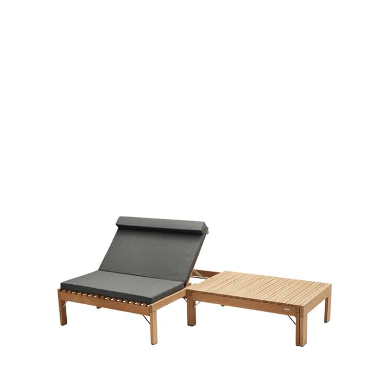 Skagerak Riviera Lounger by Povl B. Eskildsen Olson and Baker - Designer & Contemporary Sofas, Furniture - Olson and Baker showcases original designs from authentic, designer brands. Buy contemporary furniture, lighting, storage, sofas & chairs at Olson + Baker.