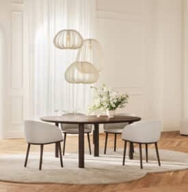 bolia - join dining chair - lifestlye image 03 Olson and Baker - Designer & Contemporary Sofas, Furniture - Olson and Baker showcases original designs from authentic, designer brands. Buy contemporary furniture, lighting, storage, sofas & chairs at Olson + Baker.