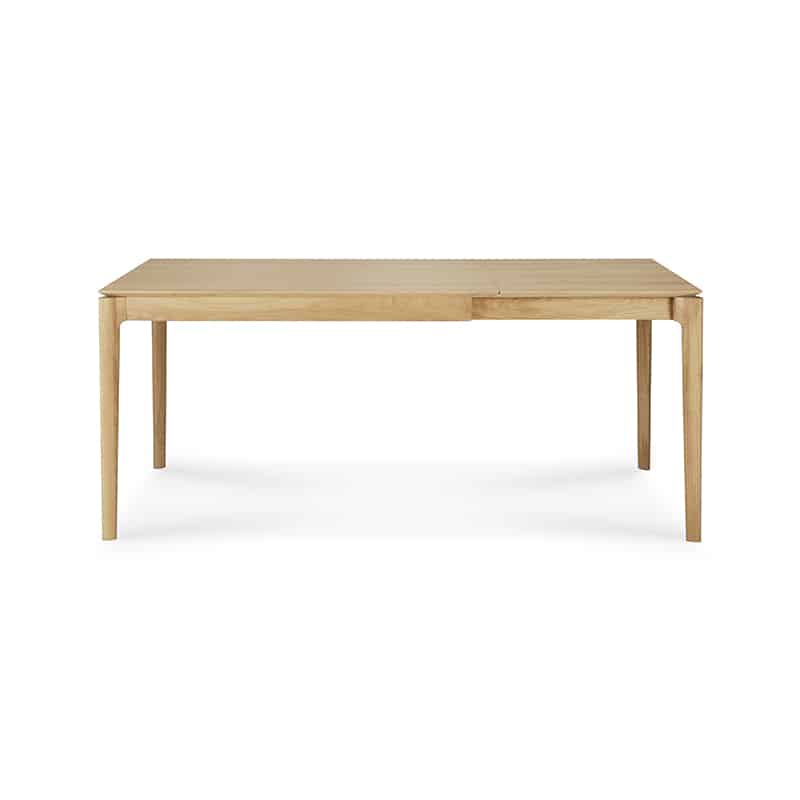 Ethnicraft Bok Dining Table Extendable by Alain van Havre Olson and Baker - Designer & Contemporary Sofas, Furniture - Olson and Baker showcases original designs from authentic, designer brands. Buy contemporary furniture, lighting, storage, sofas & chairs at Olson + Baker.