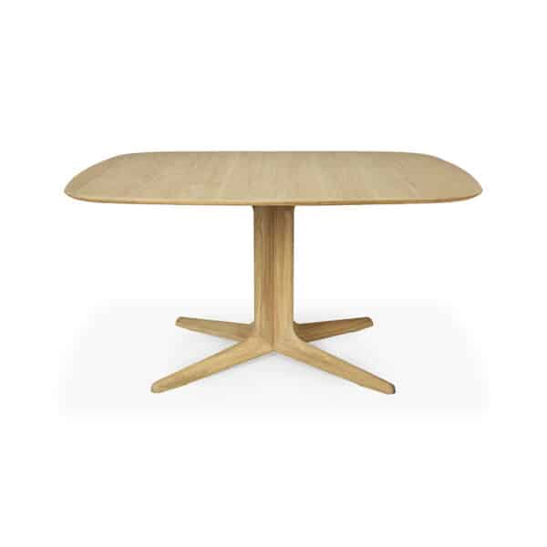 Ethnicraft Corto Dining Table by Alain van Havre Olson and Baker - Designer & Contemporary Sofas, Furniture - Olson and Baker showcases original designs from authentic, designer brands. Buy contemporary furniture, lighting, storage, sofas & chairs at Olson + Baker.