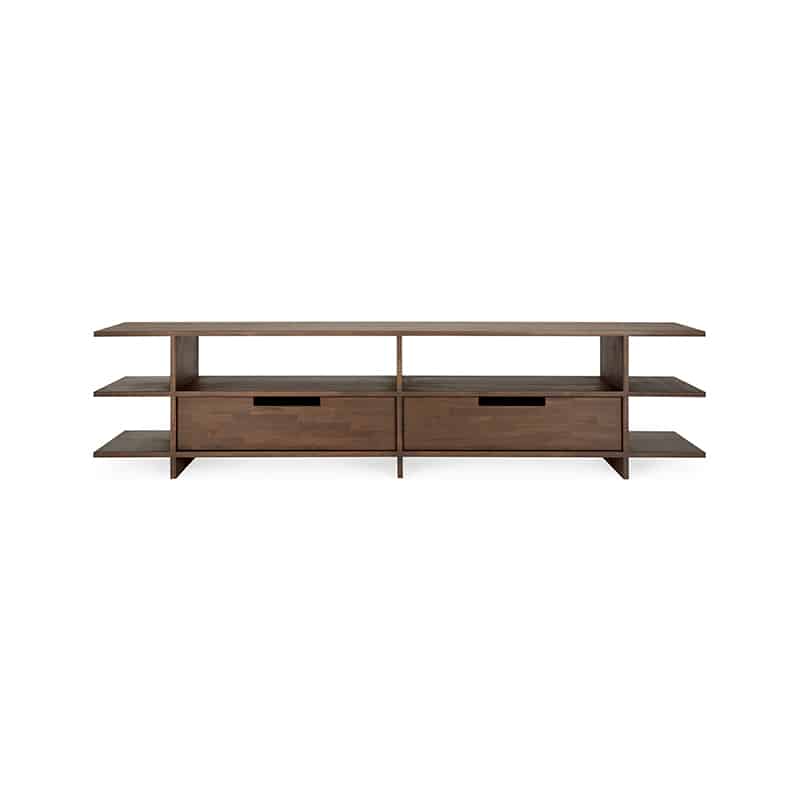 Ethnicraft Kabuki TV Cabinet by Reynaldo Zapp Olson and Baker - Designer & Contemporary Sofas, Furniture - Olson and Baker showcases original designs from authentic, designer brands. Buy contemporary furniture, lighting, storage, sofas & chairs at Olson + Baker.