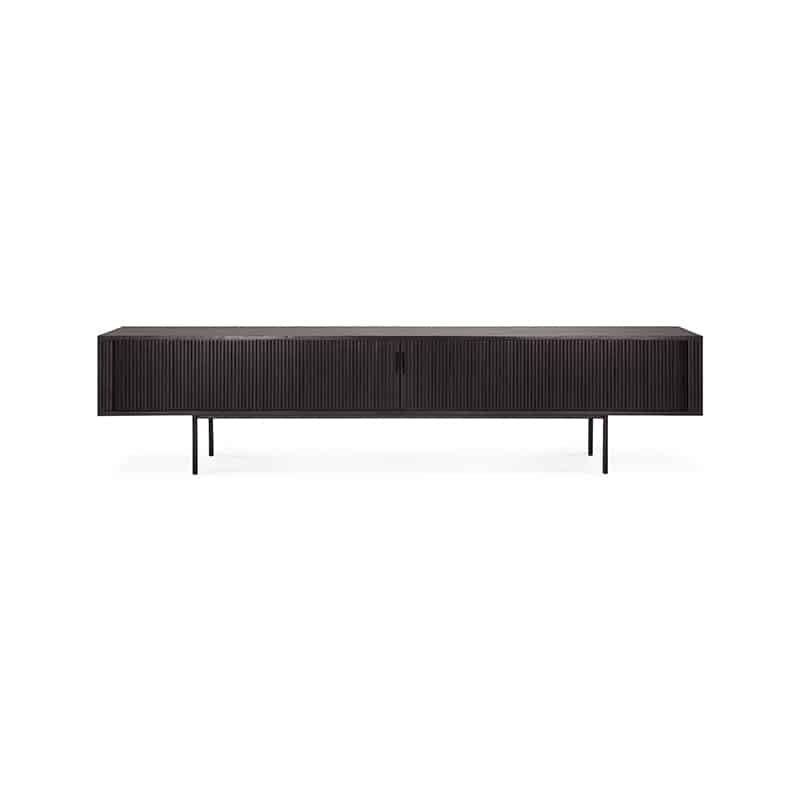 Ethnicraft Roller Max TV Cabinet by Alain van Havre Olson and Baker - Designer & Contemporary Sofas, Furniture - Olson and Baker showcases original designs from authentic, designer brands. Buy contemporary furniture, lighting, storage, sofas & chairs at Olson + Baker.