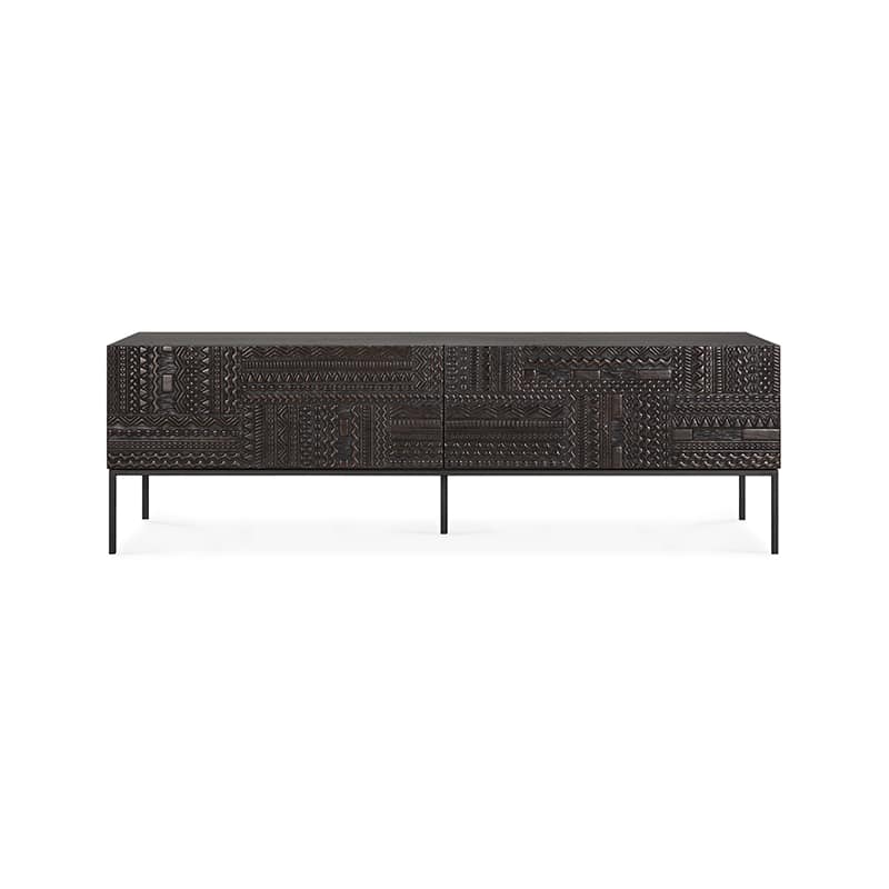 Ethnicraft Tabwa TV Cabinet by Ethnicraft Design Studio Olson and Baker - Designer & Contemporary Sofas, Furniture - Olson and Baker showcases original designs from authentic, designer brands. Buy contemporary furniture, lighting, storage, sofas & chairs at Olson + Baker.