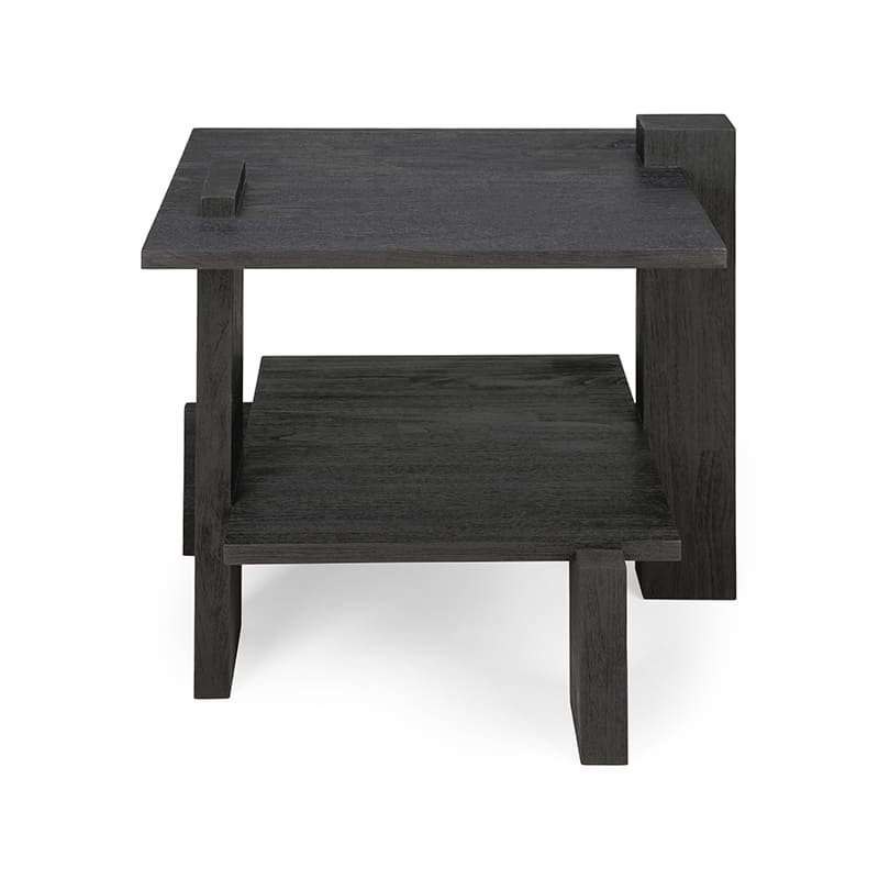Ethnicraft Abstract Side Table by Alain van Havre Olson and Baker - Designer & Contemporary Sofas, Furniture - Olson and Baker showcases original designs from authentic, designer brands. Buy contemporary furniture, lighting, storage, sofas & chairs at Olson + Baker.
