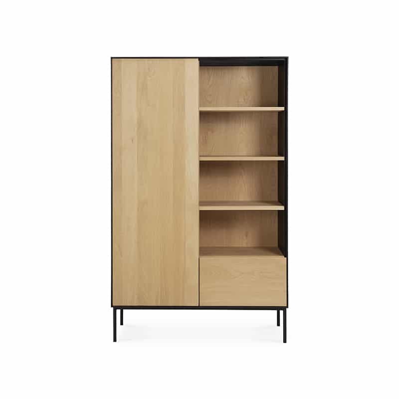 Ethnicraft Blackbird Display Cabinet by Alain van Havre Olson and Baker - Designer & Contemporary Sofas, Furniture - Olson and Baker showcases original designs from authentic, designer brands. Buy contemporary furniture, lighting, storage, sofas & chairs at Olson + Baker.