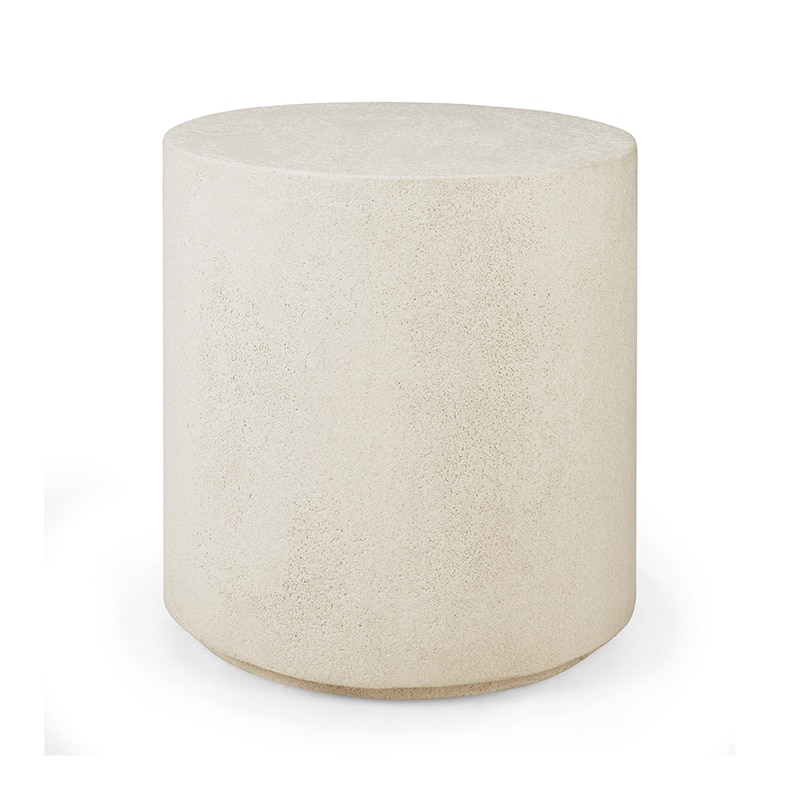 Ethnicraft Elements Side Table Round by Ethnicraft Design Studio Olson and Baker - Designer & Contemporary Sofas, Furniture - Olson and Baker showcases original designs from authentic, designer brands. Buy contemporary furniture, lighting, storage, sofas & chairs at Olson + Baker.