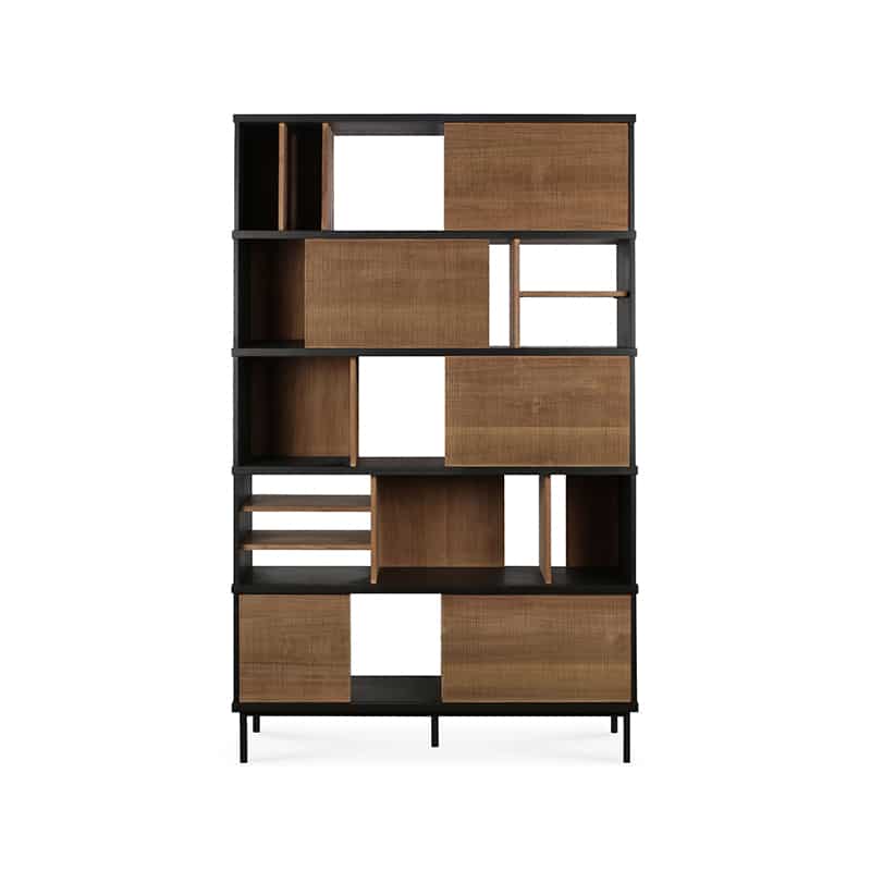 Ethnicraft Oscar Rack Bookshelf by Alain van Havre Olson and Baker - Designer & Contemporary Sofas, Furniture - Olson and Baker showcases original designs from authentic, designer brands. Buy contemporary furniture, lighting, storage, sofas & chairs at Olson + Baker.