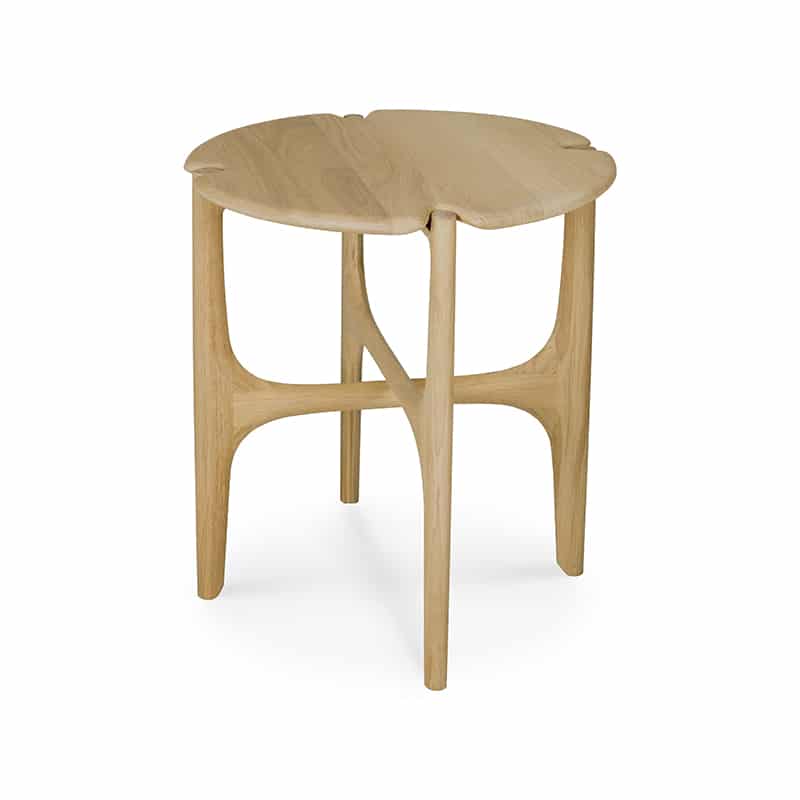 Ethnicraft PI Side Table by Alain van Havre Olson and Baker - Designer & Contemporary Sofas, Furniture - Olson and Baker showcases original designs from authentic, designer brands. Buy contemporary furniture, lighting, storage, sofas & chairs at Olson + Baker.