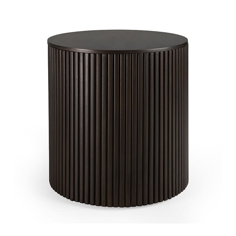 Ethnicraft Roller Max Side Table by Jacques Deneef Olson and Baker - Designer & Contemporary Sofas, Furniture - Olson and Baker showcases original designs from authentic, designer brands. Buy contemporary furniture, lighting, storage, sofas & chairs at Olson + Baker.