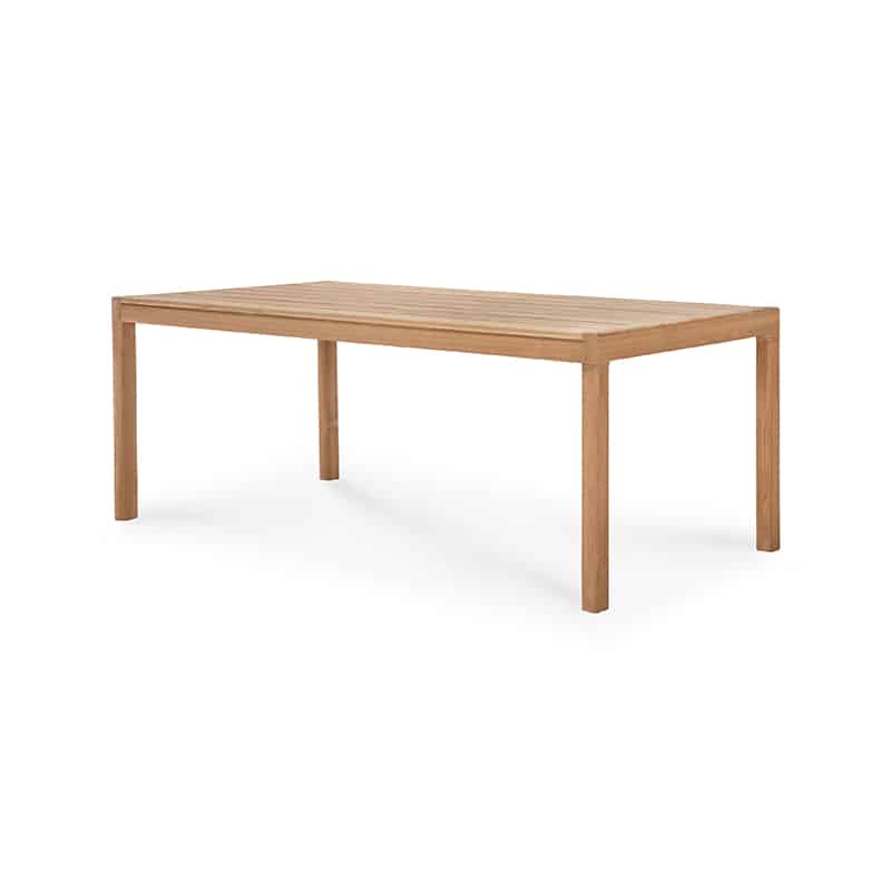 Ethnicraft Jack Outdoor Dining Table by Alain van Havre Olson and Baker - Designer & Contemporary Sofas, Furniture - Olson and Baker showcases original designs from authentic, designer brands. Buy contemporary furniture, lighting, storage, sofas & chairs at Olson + Baker.