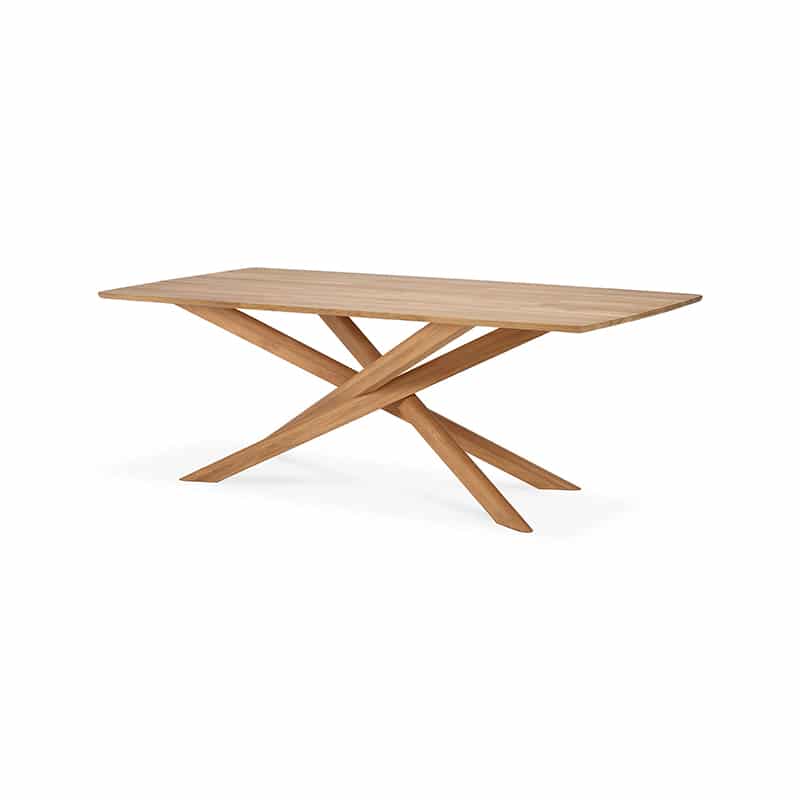 Ethnicraft Mikado Outdoor Dining Table by Alain van Havre Olson and Baker - Designer & Contemporary Sofas, Furniture - Olson and Baker showcases original designs from authentic, designer brands. Buy contemporary furniture, lighting, storage, sofas & chairs at Olson + Baker.
