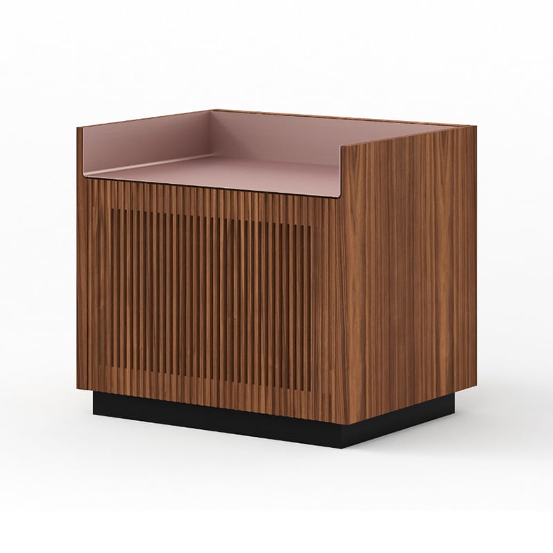 Punt Stockholm Bedside Table Technic by Mario Ruiz Olson and Baker - Designer & Contemporary Sofas, Furniture - Olson and Baker showcases original designs from authentic, designer brands. Buy contemporary furniture, lighting, storage, sofas & chairs at Olson + Baker.