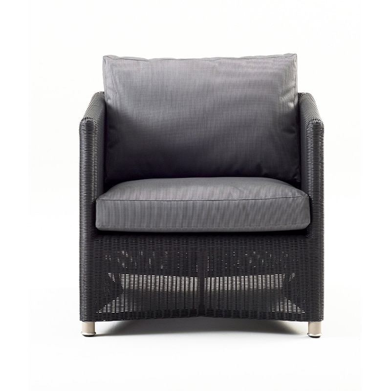 Cane-line Diamond Lounge Chair by Foersom and Hiort-Lorenzen Olson and Baker - Designer & Contemporary Sofas, Furniture - Olson and Baker showcases original designs from authentic, designer brands. Buy contemporary furniture, lighting, storage, sofas & chairs at Olson + Baker.