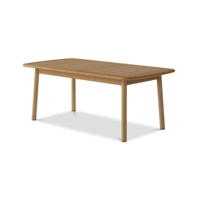 Case Furniture Tanso Outdoor Dining Table - Rectangular by David Irwin Olson and Baker - Designer & Contemporary Sofas, Furniture - Olson and Baker showcases original designs from authentic, designer brands. Buy contemporary furniture, lighting, storage, sofas & chairs at Olson + Baker.