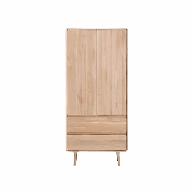 Gazzda Fawn Wardrobe by Salih Teskeredzic Olson and Baker - Designer & Contemporary Sofas, Furniture - Olson and Baker showcases original designs from authentic, designer brands. Buy contemporary furniture, lighting, storage, sofas & chairs at Olson + Baker.