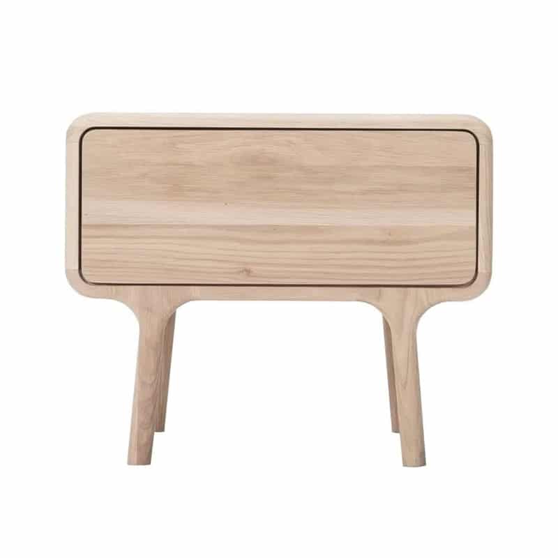 Gazzda Fawn Nightstand by Salih Teskeredzic Olson and Baker - Designer & Contemporary Sofas, Furniture - Olson and Baker showcases original designs from authentic, designer brands. Buy contemporary furniture, lighting, storage, sofas & chairs at Olson + Baker.