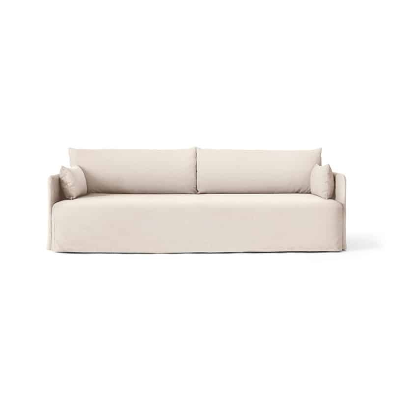 Offset Loose Cover Sofa Three Seater by Olson and Baker - Designer & Contemporary Sofas, Furniture - Olson and Baker showcases original designs from authentic, designer brands. Buy contemporary furniture, lighting, storage, sofas & chairs at Olson + Baker.