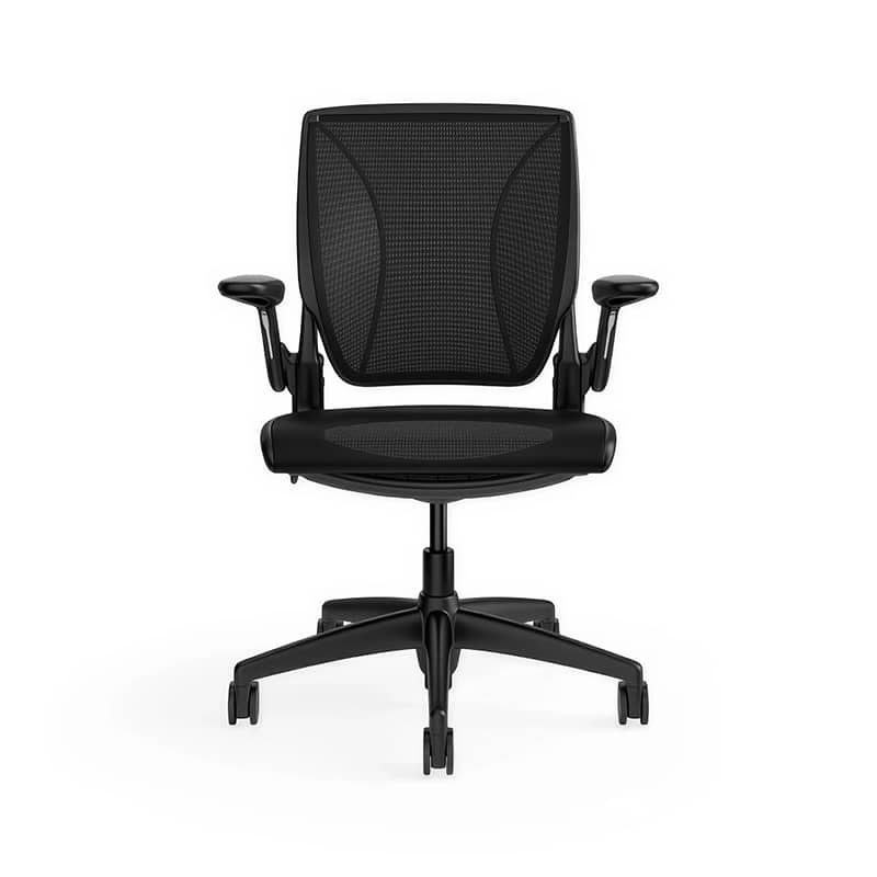 Humanscale World One Task Chair Classic by Niels Diffrient Olson and Baker - Designer & Contemporary Sofas, Furniture - Olson and Baker showcases original designs from authentic, designer brands. Buy contemporary furniture, lighting, storage, sofas & chairs at Olson + Baker.