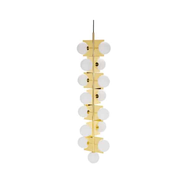Tom Dixon Plane Drop Chandelier by Tom Dixon Olson and Baker - Designer & Contemporary Sofas, Furniture - Olson and Baker showcases original designs from authentic, designer brands. Buy contemporary furniture, lighting, storage, sofas & chairs at Olson + Baker.