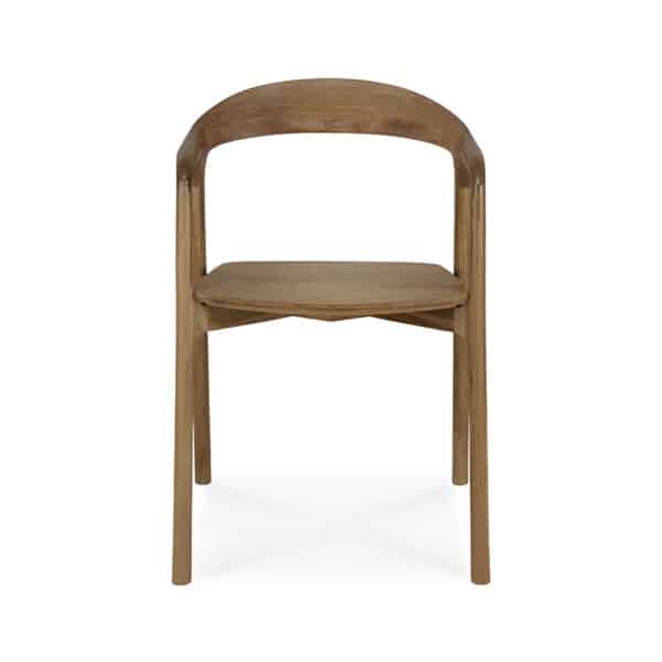 Ethnicraft Bok Dining Armchair by Alain van Havre Olson and Baker - Designer & Contemporary Sofas, Furniture - Olson and Baker showcases original designs from authentic, designer brands. Buy contemporary furniture, lighting, storage, sofas & chairs at Olson + Baker.