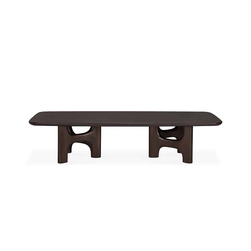 Ethnicraft Flow Coffee Table by Alain van Havre Olson and Baker - Designer & Contemporary Sofas, Furniture - Olson and Baker showcases original designs from authentic, designer brands. Buy contemporary furniture, lighting, storage, sofas & chairs at Olson + Baker.