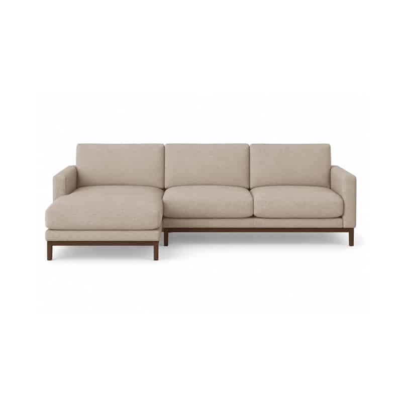 Bolia North Chaise Sofa by Glismand and Rudiger Olson and Baker - Designer & Contemporary Sofas, Furniture - Olson and Baker showcases original designs from authentic, designer brands. Buy contemporary furniture, lighting, storage, sofas & chairs at Olson + Baker.