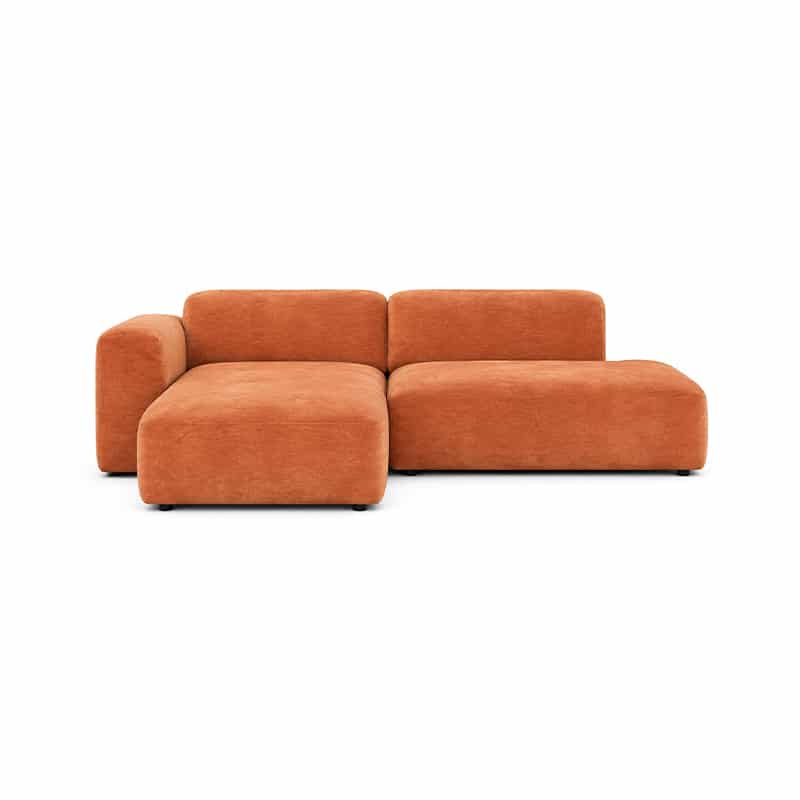 Block Chaise Sofa Modular by Olson and Baker - Designer & Contemporary Sofas, Furniture - Olson and Baker showcases original designs from authentic, designer brands. Buy contemporary furniture, lighting, storage, sofas & chairs at Olson + Baker.